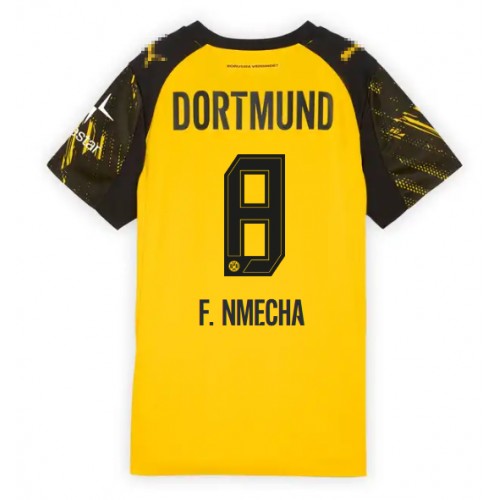 Borussia Dortmund Felix Nmecha #8 Hemmatröja Dam 2025-26 Kortärmad Borussia Dortmund Felix Nmecha #8 Hemmatröja Dam 2025-26 Kortärmad